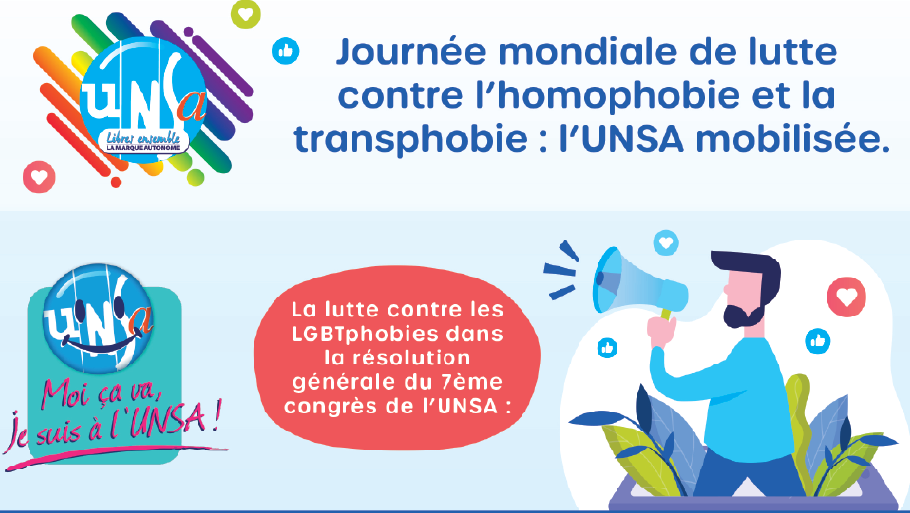 Marche des Fiertés – L’UNSA présent à Biarritz le samedi 22 juin.